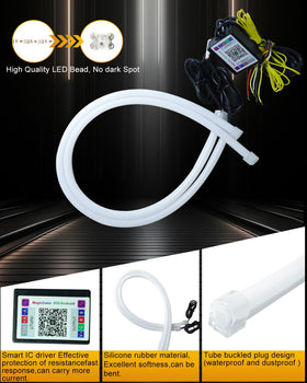 Qasim wiring connection detail showing simple three-wire hookup for quick install