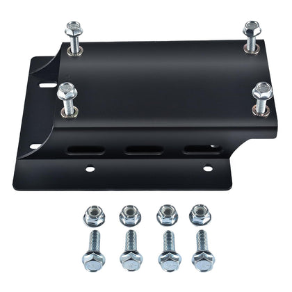 QASKEHKT front view riser plate showing bolt pattern and fit benefits