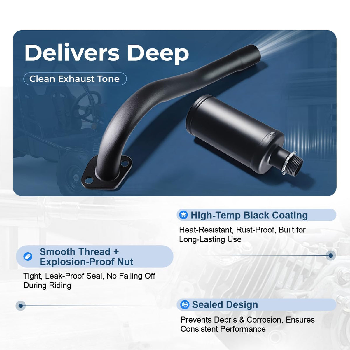 QASKEHKT weld and finish close-up illustrating durable heat-resistant construction