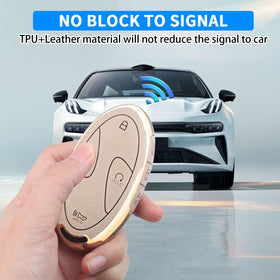 QBUC cream keychain and mini screwdriver included for easy installation