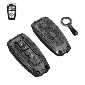 QBUC front view key fob cover shows sleek protection and improved grip