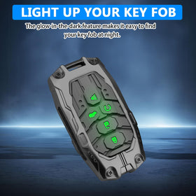 QBUC installed on Honda key fob showing seamless integration