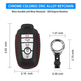 QBUC key fob cover in hand showing compact size and easy grip benefit