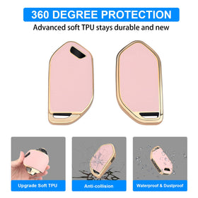 QBUC pink precise button cutouts maintaining full function