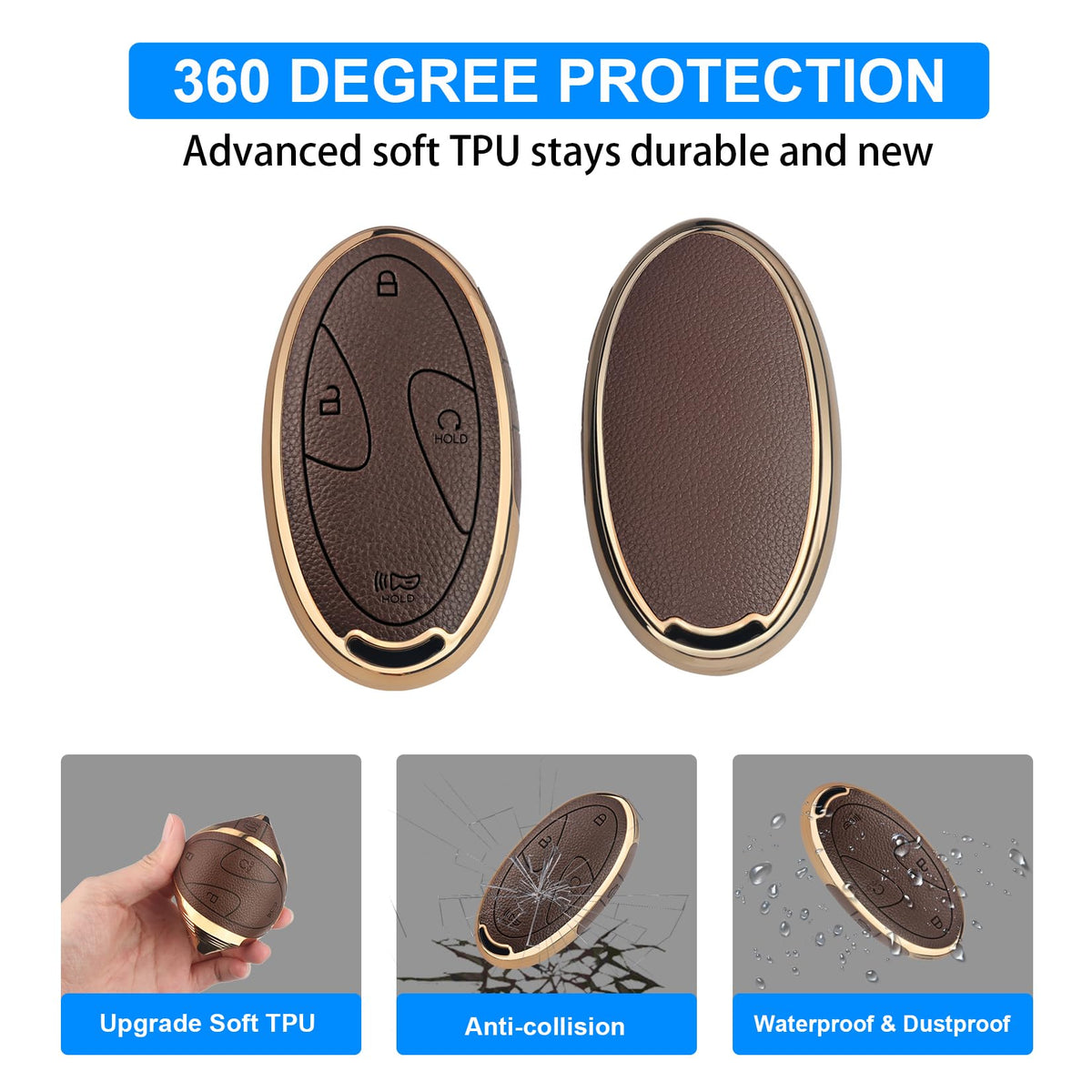 QBUC cover next to hand and coin showing compact scale and portability benefit