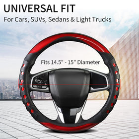 QCYP cover installed in car interior showing improved grip and style