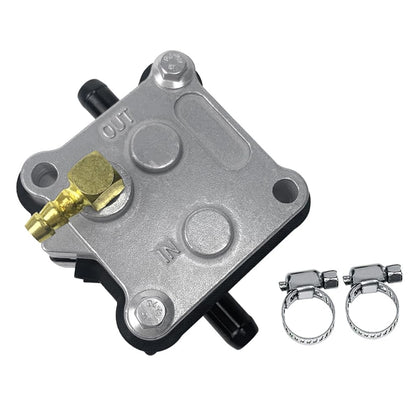 QFISH fuel pump front view showing compact direct-fit design and reliable performance