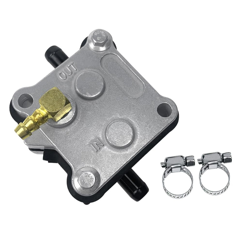 QFISH fuel pump front view showing compact direct-fit design and reliable performance