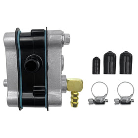 QFISH pump seal and housing texture close-up showing durable construction