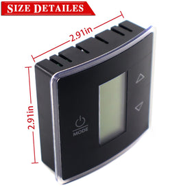 QHHR side profile showing mounting holes for secure installation