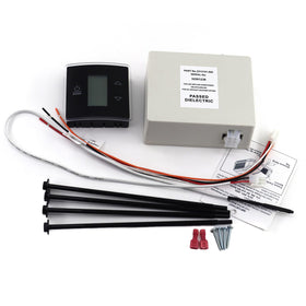 QHHR unit next to coin showing compact size for tight RV spaces