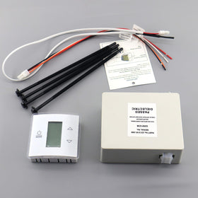 QHHR unit next to hand for size comparison aiding installation planning