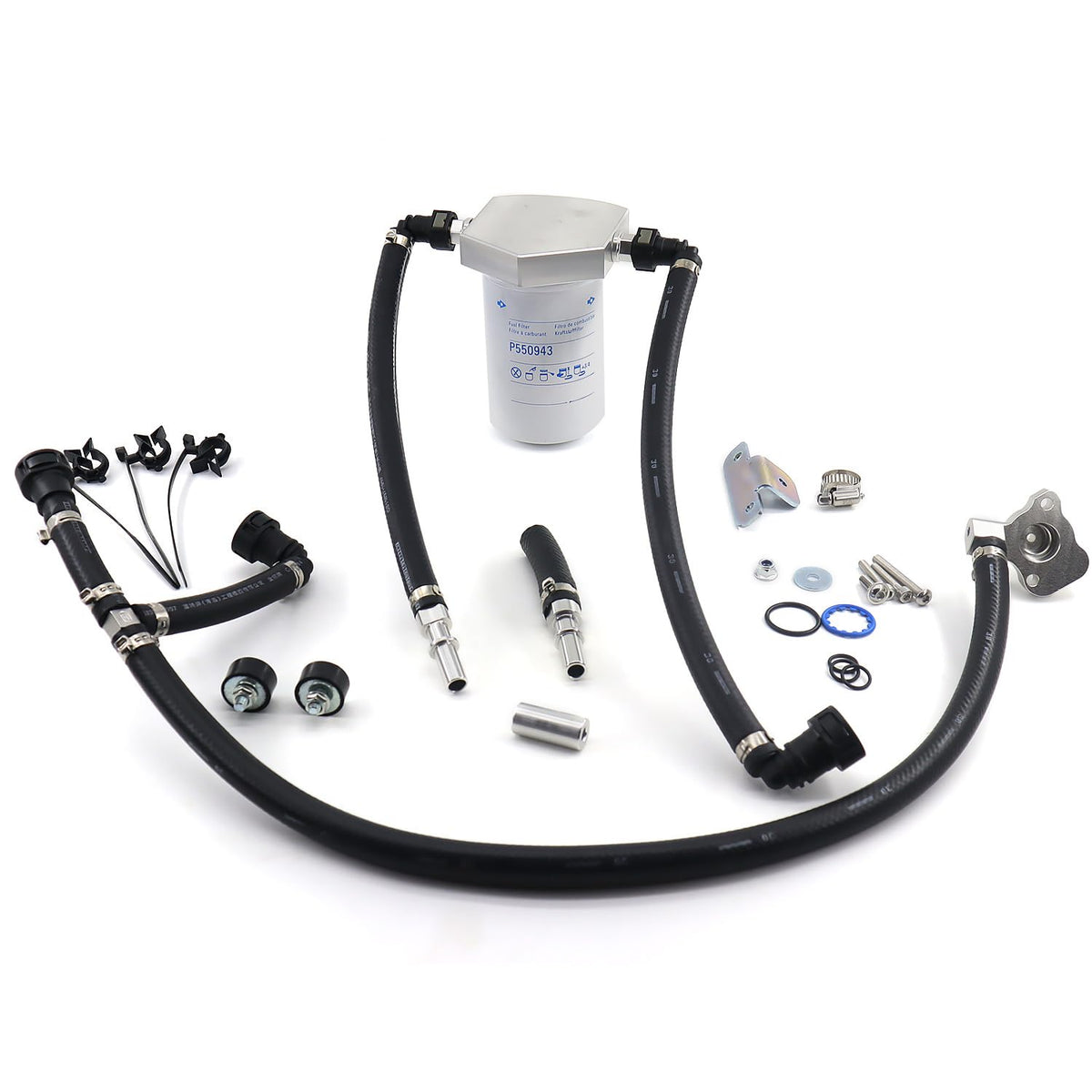 QHHR front view of filter and head assembly showing durable construction and protection