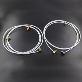 QHHR front view of paired convertible hydraulic hoses showing complete kit and fittings for easy replacement