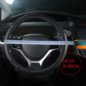 QianBao side view with ruler showing fit for 13.5 to 14.2 inch wheels