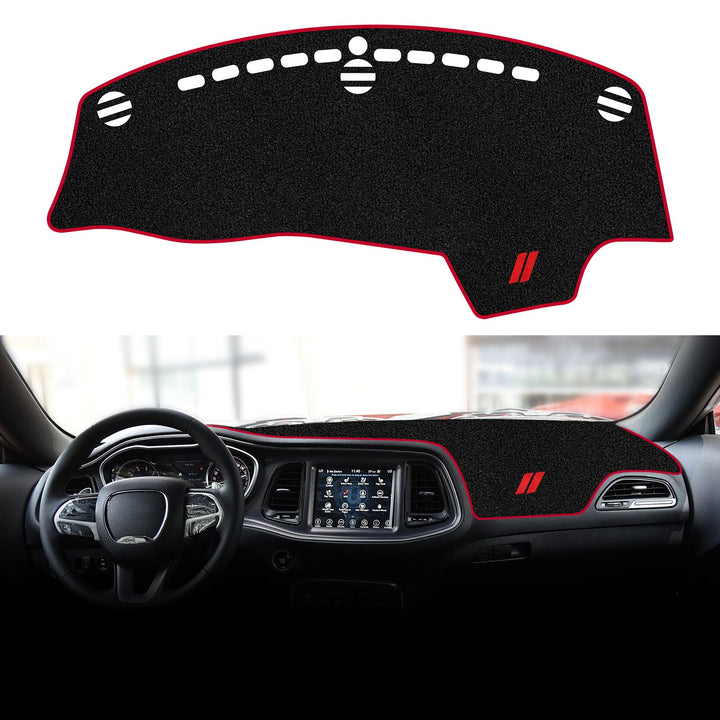 Qianjiang front packaging showing dash cover and red-edge benefit protection