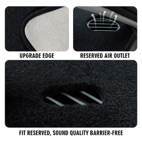 Qianjiang precise vent cutouts keep defrost airflow unobstructed and safe