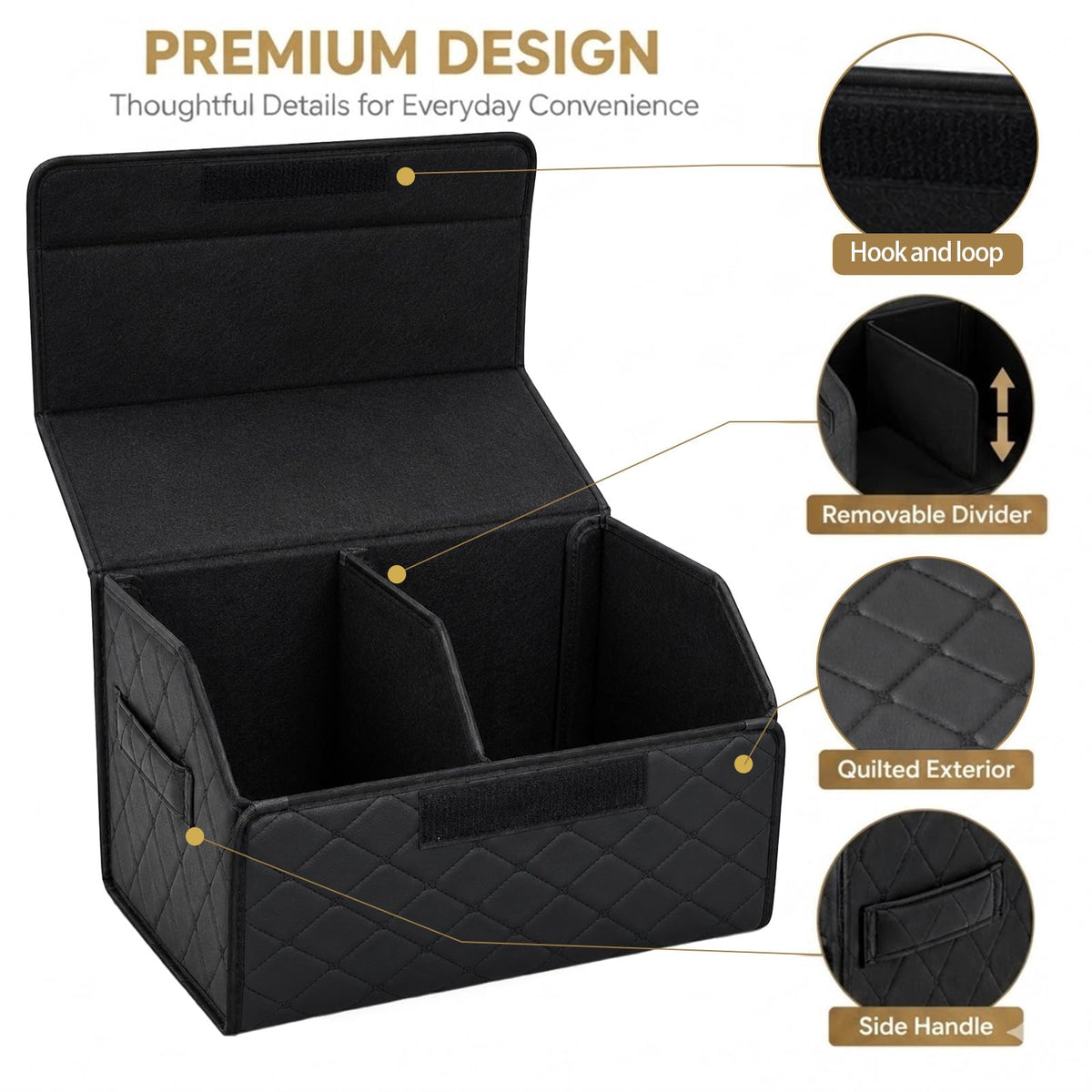 QIANKUNBAG reinforced edge and base detail for road-stability benefit