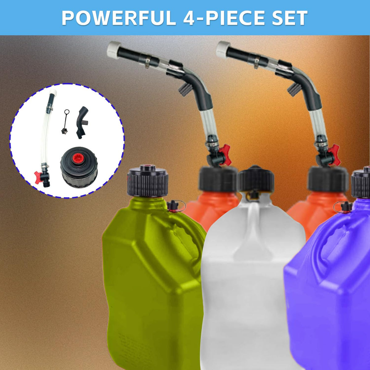 QIANQIAN full kit components laid out including O-ring plug and pipe bender for quick setup