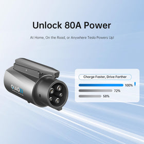 QIAO)) locking mechanism detail on QIAO)) adapter providing secure, anti-drop connection