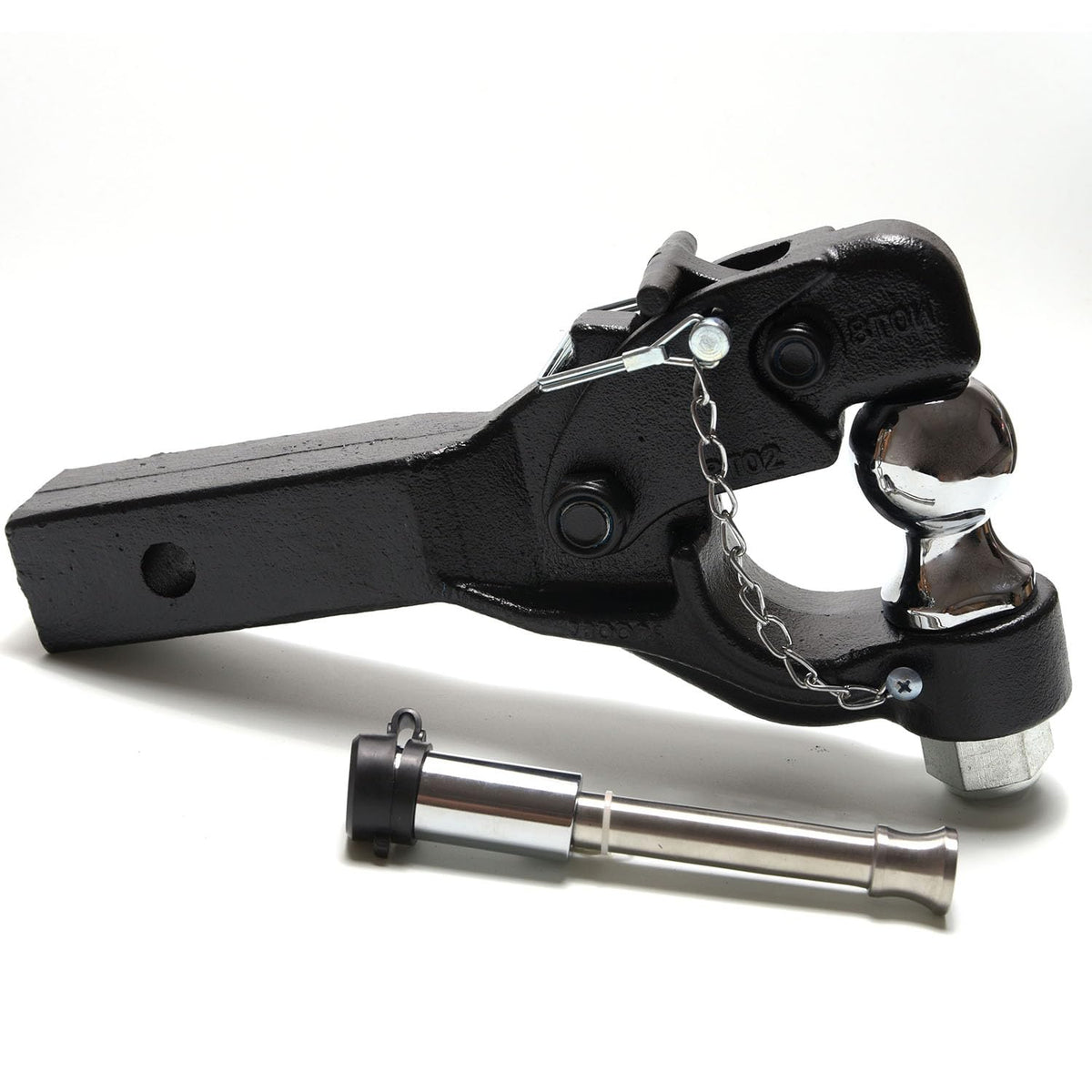 Qiby spring-loaded locking arm detail demonstrating secure, positive coupling
