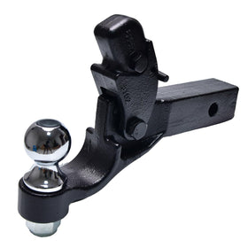 Qiby shank installed in a 2x2 receiver illustrating easy, standard fitment