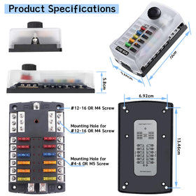 Qidoe dual positive inputs image highlighting flexible power feed options