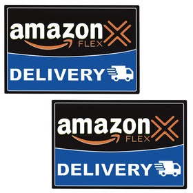 QIFEVIRL front-on car door sign showing visibility and professional ID
