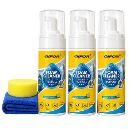 QIFOR front spray bottle showing packaging and quick cleaning benefit