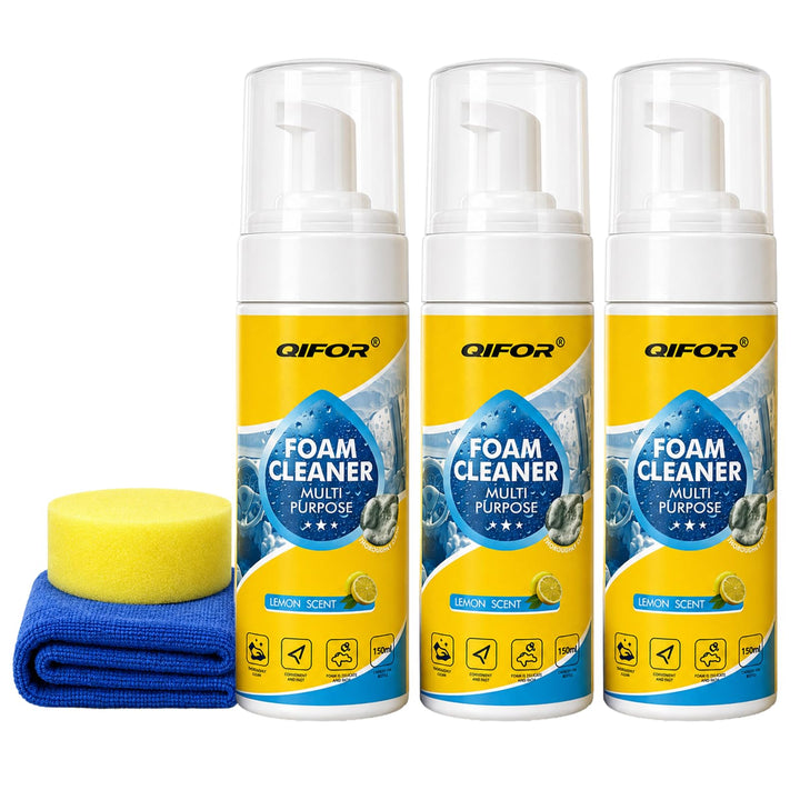 QIFOR front spray bottle showing packaging and quick cleaning benefit