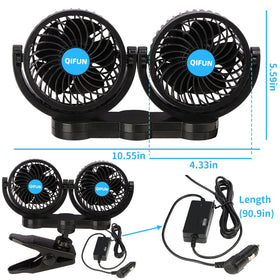 QIFUN size comparison next to soda can showing compact scale and portable convenience