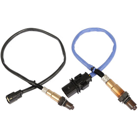 QIJIAUTO oxygen sensor front packaging showing compatibility and benefit of easy fit