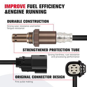 QIJIAUTO sensor installed under a vehicle demonstrating proper OEM-style fitment