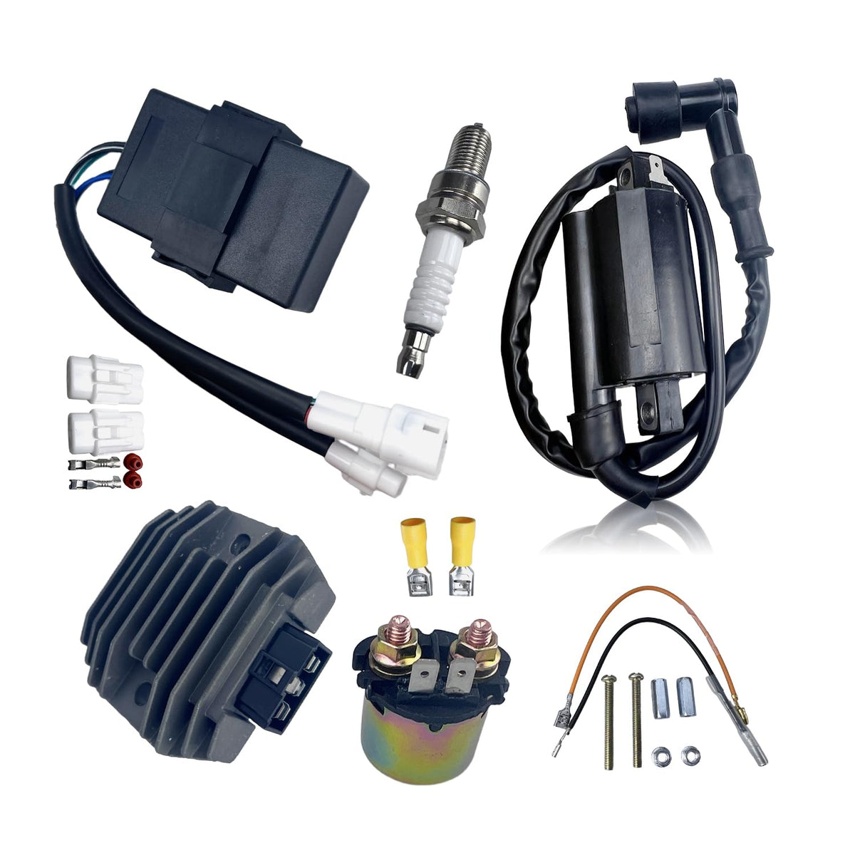 QINLANAP complete kit front packaging showing all included parts for quick repair