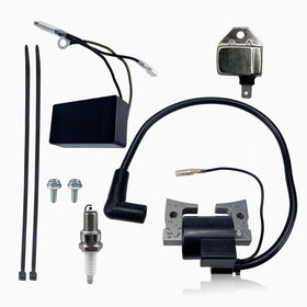 QINLANAP ignition coil front view showing durable build and easy fit