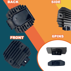 QINLANAP voltage regulator rectifier label and fins for improved heat dissipation benefit