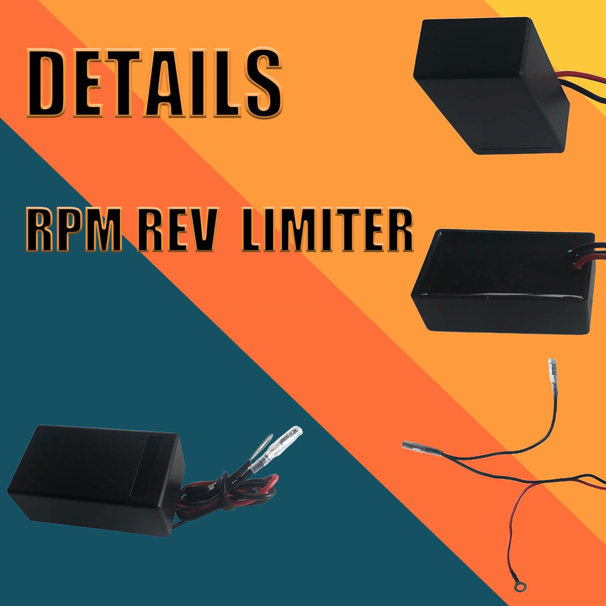 QINLANAP rev limiter top label detail showing correct part match benefit