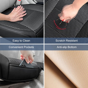 Qinlive front pocket storing phone and wallet for convenience