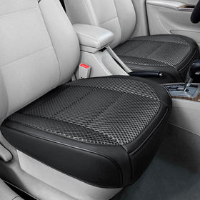 Qinlive front seats installed showing neat fit and protection