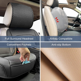 Qinlive cover installed in SUV showing improved comfort and modern look