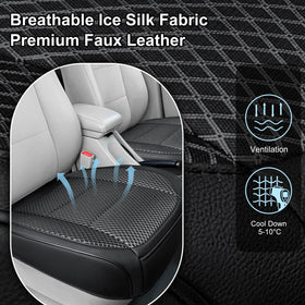 Qinlive non-slip gel bottom detail preventing cover sliding