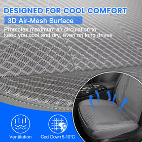 Qinlive non-slip gel bottom detail preventing sliding while driving