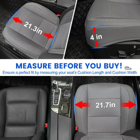 Qinlive side profile showing fit and scale on a car seat