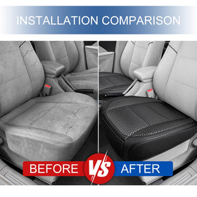 Qinlive cover on seat showing scale and universal fit