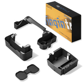 QINQINTU tray installed in Wrangler console, keeps items organized