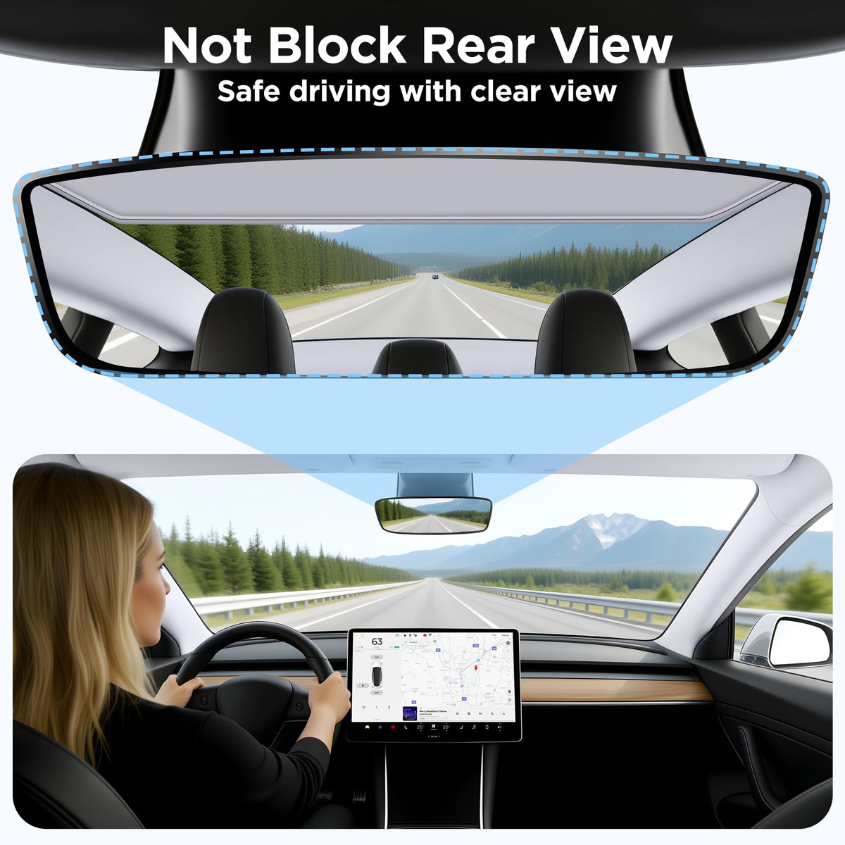 QINQINTU edge fit showing precise seam match and zero light leakage benefit