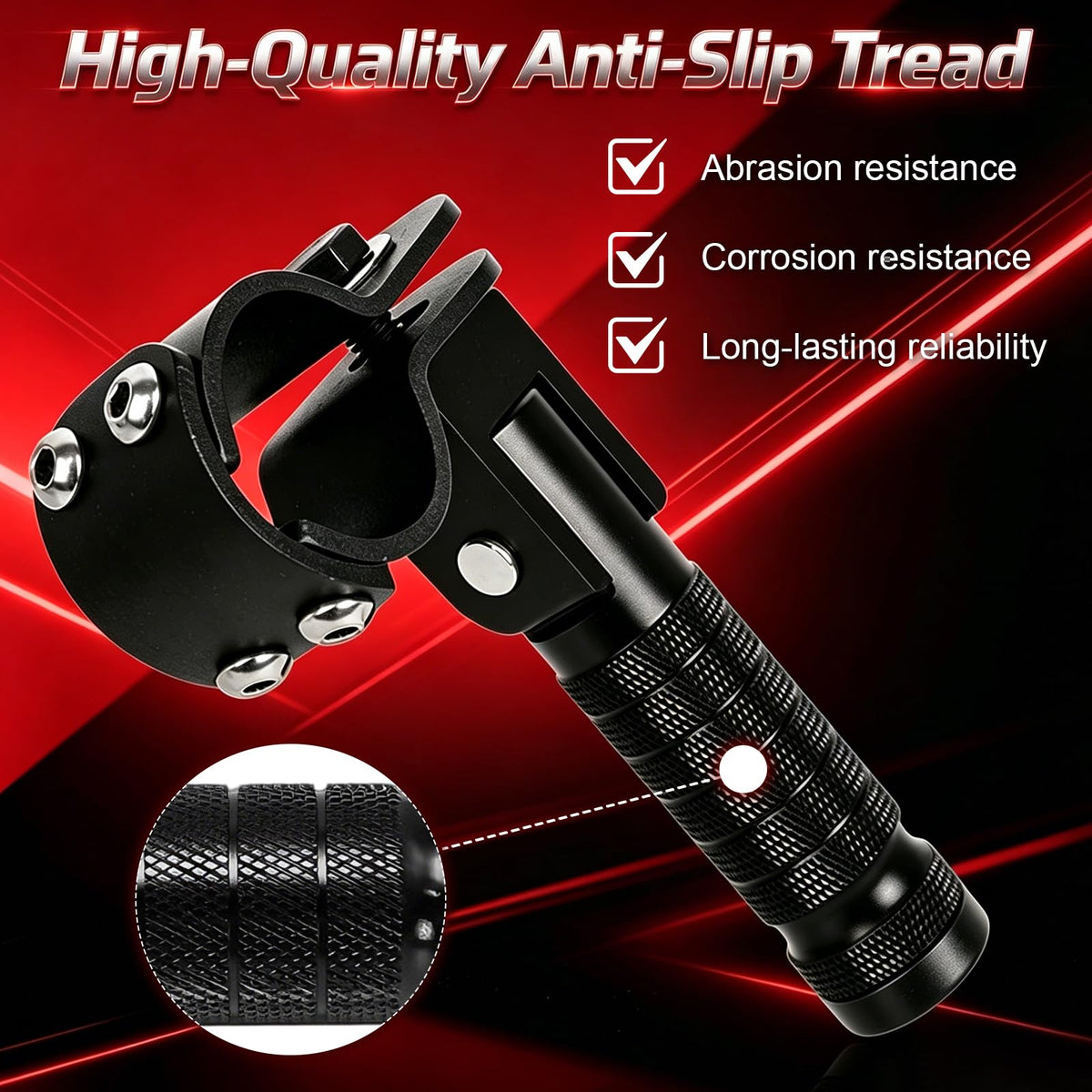 QIPECO thread marking M8 x 1.25 detail indicating standard bolt compatibility