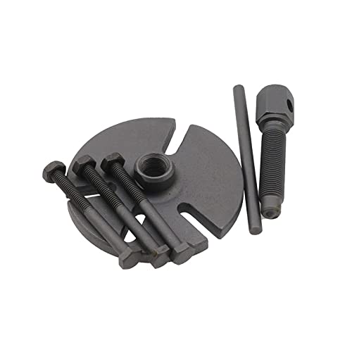 QISF closeup of threaded bolt and face, clear threads protect crankshaft