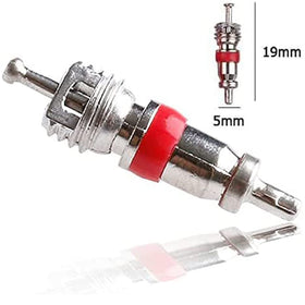 QISF valve core pictured during installation demonstrating easy replacement