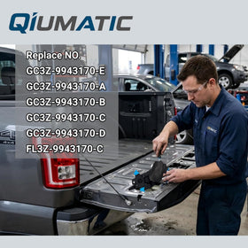 QIUMATIC next to ruler showing compact size for straightforward fitment